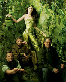 Robert F. Kennedy Jr., Al Gore, Julia Roberts, et George Clooney by Annie Leibovitz