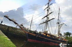 Le tres Hombres en escale à Douarnenez - Photo E.Pianezza