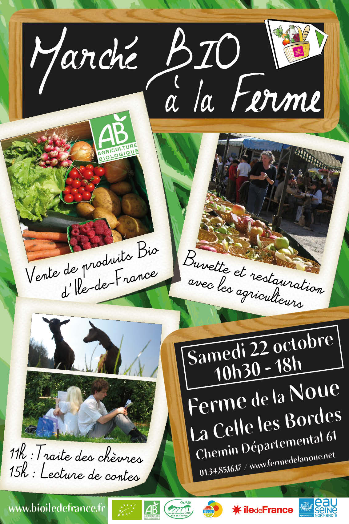 Automne BIO 2011 : Marché BIO à la ferme de la Noue (78)
