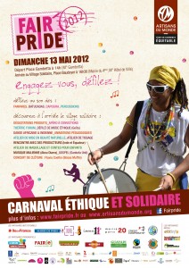 Paris : FAIRPRIDE 2012  – 2ème édition du carnaval éthique et solidaire de Paris