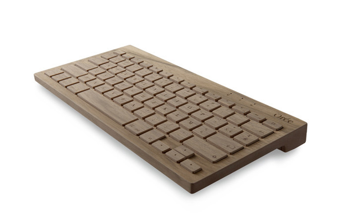 Orée : Un clavier sans fil en bois massif