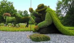 Les Mosaïcultures: des sculptures horticoles géantes en 3D