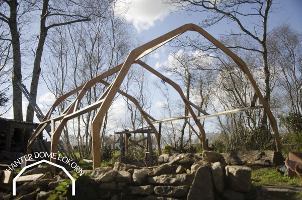 Construire une serre en bois à moindre cout : découvrez le modèle HANTER DOME LOKORN 12m2 extensible