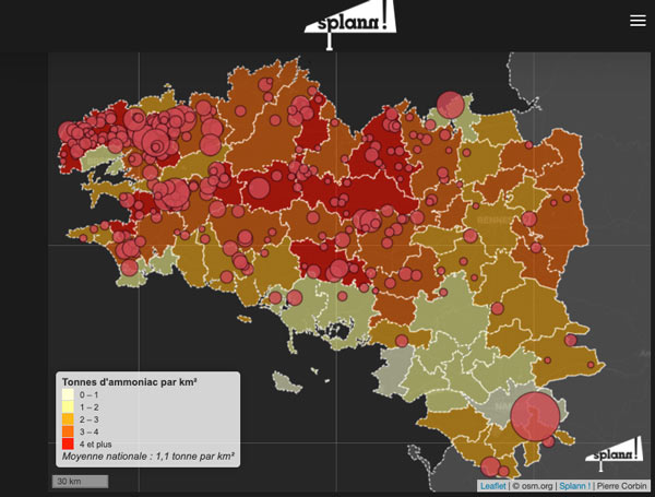 Splann, collectif de journalistes bretons, s’attaque aux pollutions agro industrielles