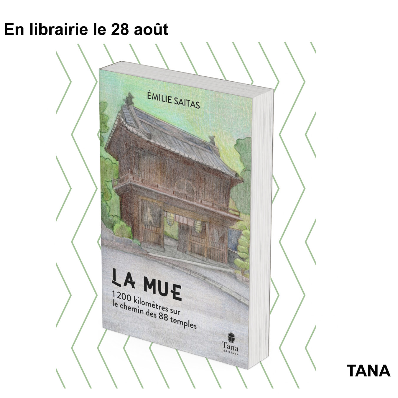 Découvrir le Japon à pied :  Émilie Saitas, La Mue