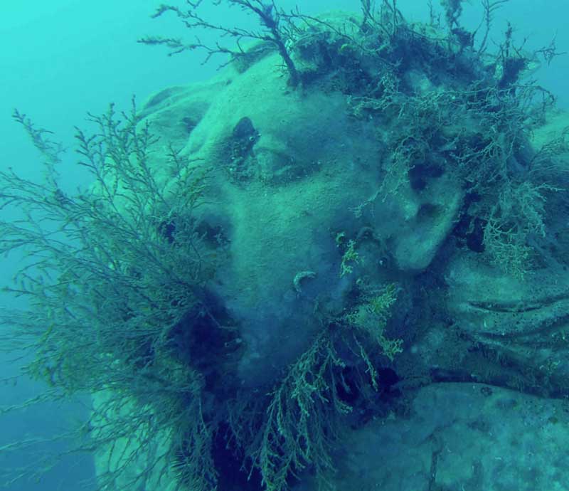 Casa dei pesci : la scuplture au service de la vie sous marine